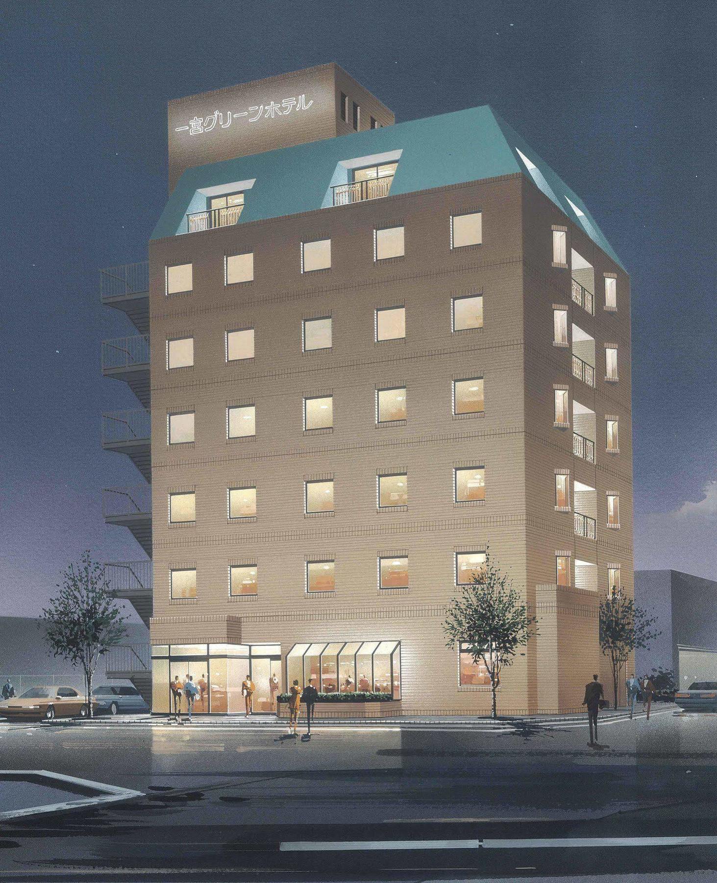 一宫绿色酒店 一宫市 外观 照片